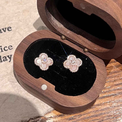 Pink Clover Jewelry Set