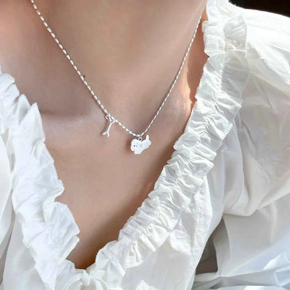 "Promise Paw" 925 Sterling Silver Necklace – High-Glam & Heartfelt (Copy)