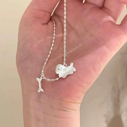 "Promise Paw" 925 Sterling Silver Necklace – High-Glam & Heartfelt (Copy)