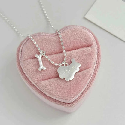 "Promise Paw" 925 Sterling Silver Necklace – High-Glam & Heartfelt (Copy)