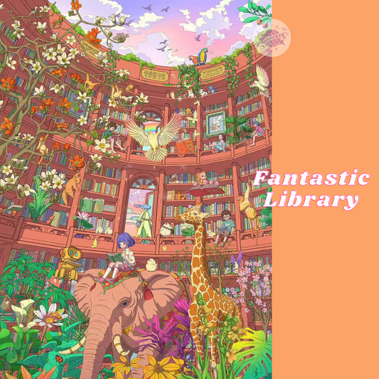 Sky Island Plus Size – 3D Miniature Scene Stickers 2 Themes: My Town | Fantastic Library