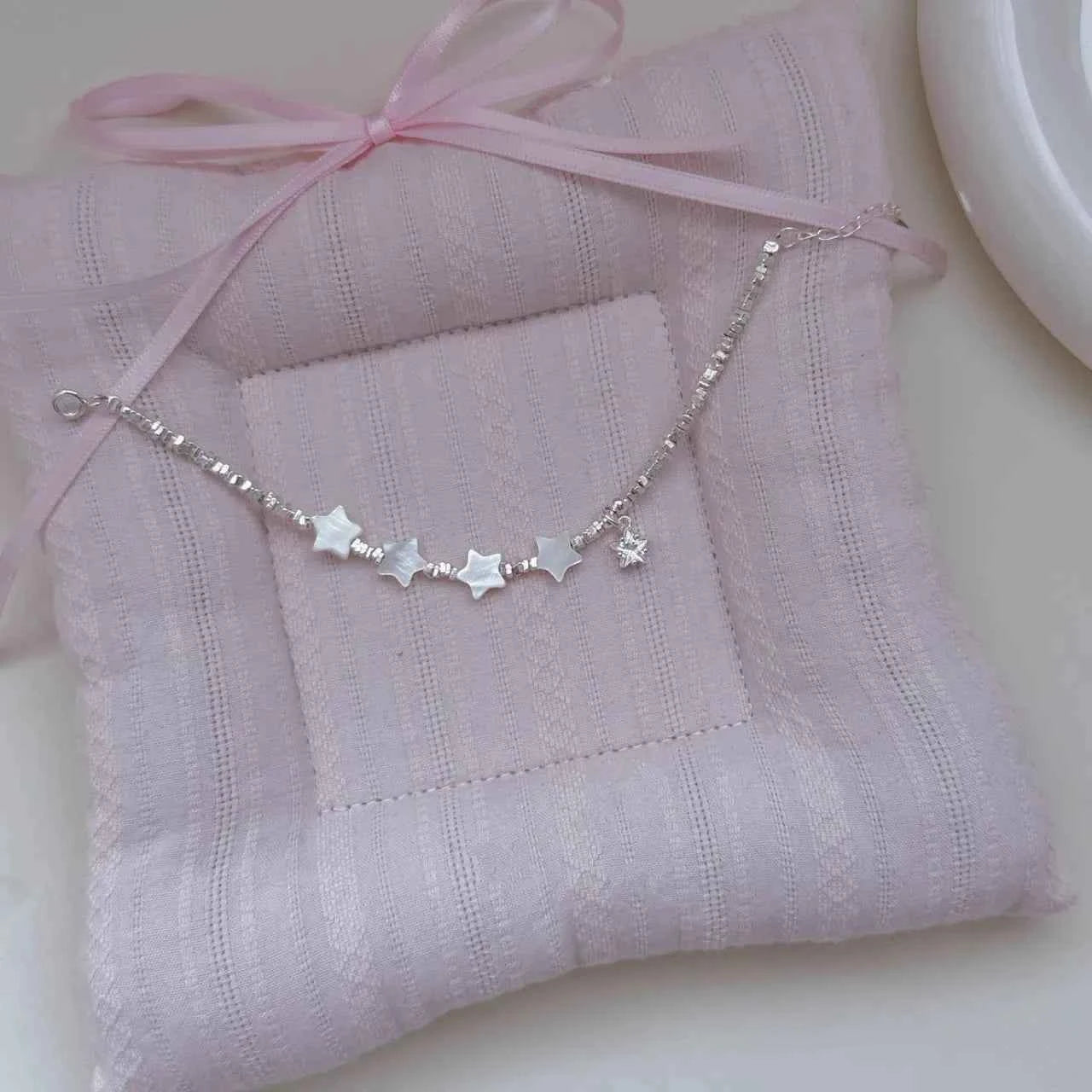 "Starry Whisper" 925 Sterling Silver Bracelet - Elegant and Dreamy