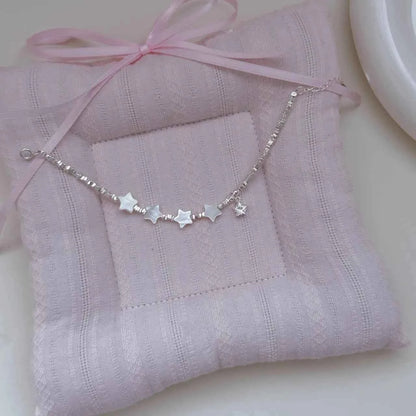 "Starry Whisper" 925 Sterling Silver Bracelet - Elegant and Dreamy