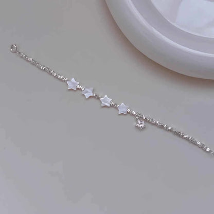 "Starry Whisper" 925 Sterling Silver Bracelet - Elegant and Dreamy