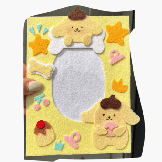 "Yellow Pudding Pup" Felt Album Page Pattern (Digital Download) (Copy)