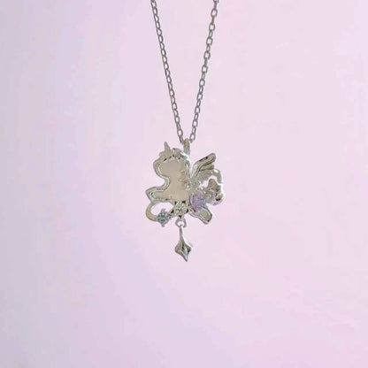 "Unicorn’s Guardian" 925 Sterling Silver Necklace – Magical, Minimalist, Gift-Ready (Copy)