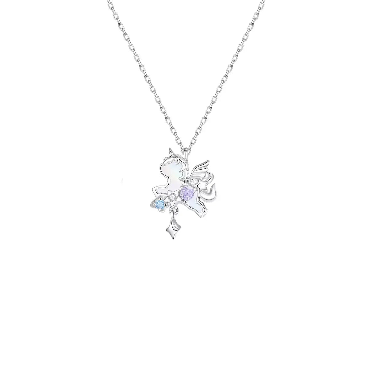 "Unicorn’s Guardian" 925 Sterling Silver Necklace – Magical, Minimalist, Gift-Ready
