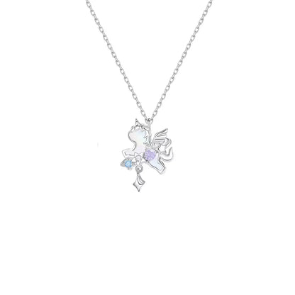"Unicorn’s Guardian" 925 Sterling Silver Necklace – Magical, Minimalist, Gift-Ready