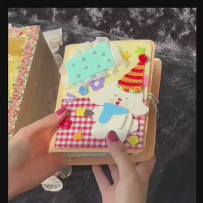 Handmade Felt Dog Photo Album | Just for You – A Paw-sitively Adorable Way to Cherish Memories